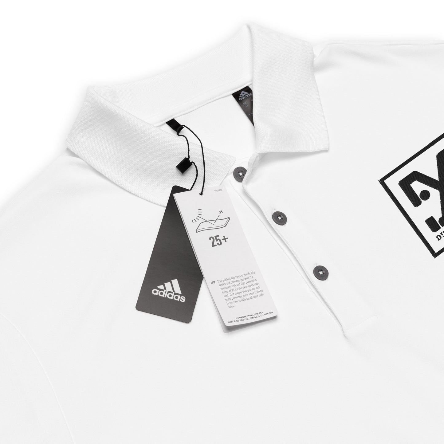 Elevate your style and performance with the Divine Garments x adidas Performance Polo