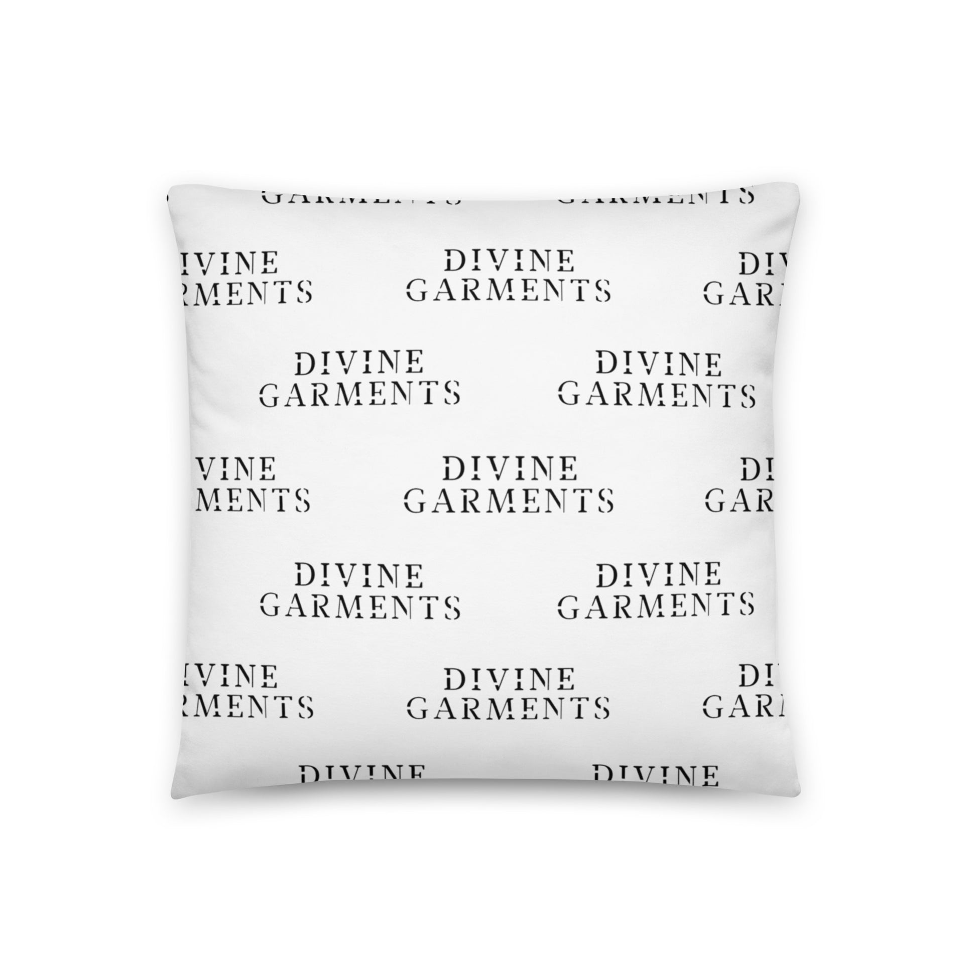 Transform your living space and add a touch of personality with our Divine Garments Accent Pillow!