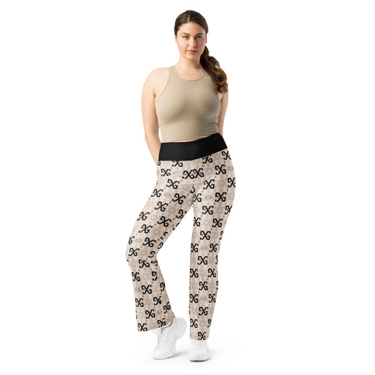 Introducing the Divine Garments Figure-Enhancing Flare Leggings: your new go-to for style, comfort, and confidence!