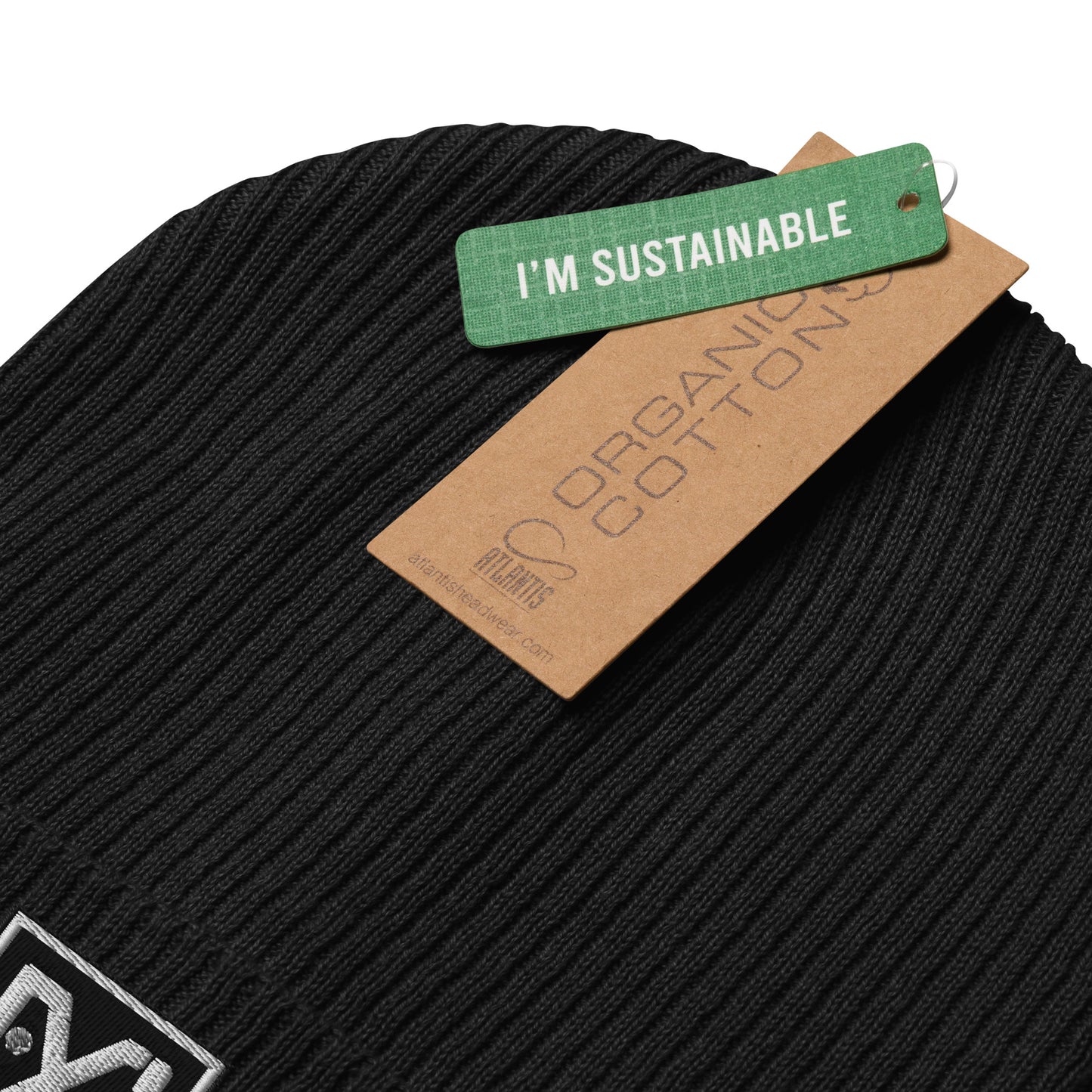 Organic Ribbed Beanie